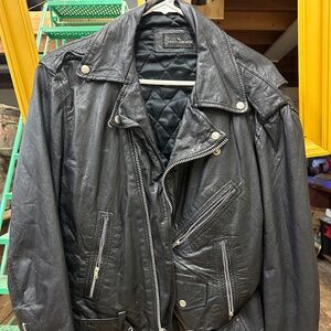 Bruno Giovanni leather jacket - size M/L